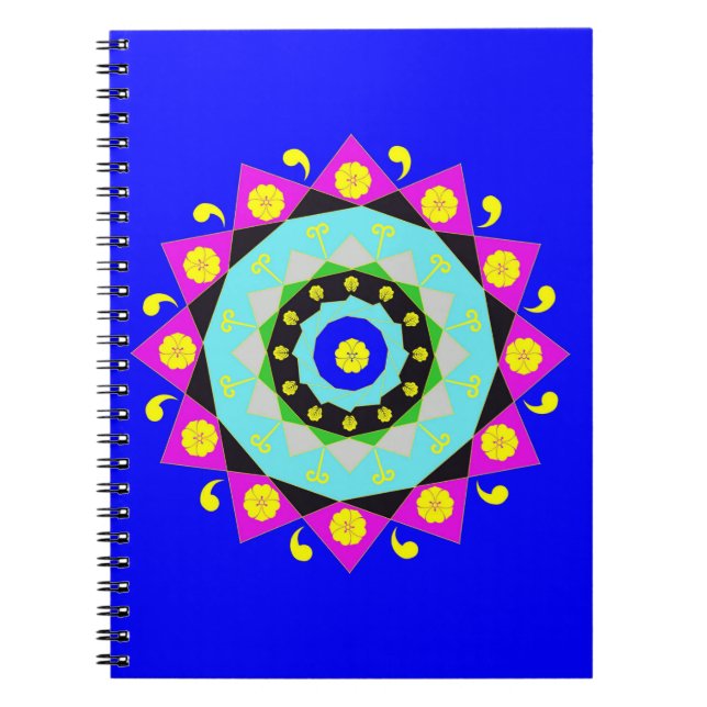 Mandala: Cuaderno decorativo (Frente)