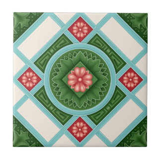 Mandalá de Baldosas del Patrimonio Peranakan - Vib