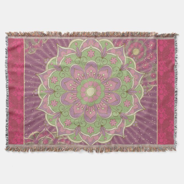 Mandala de curación - Tirar una manta (Anverso)