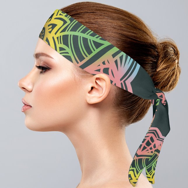 Mandala de flor retro personalizada (Perfect retro-styled headband for any occasion!)