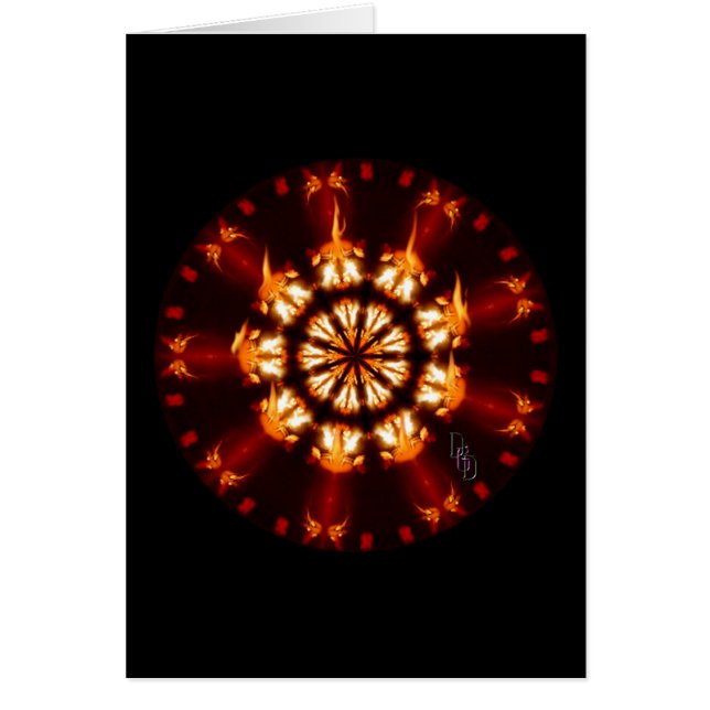 Mandala de fuego (Frente)