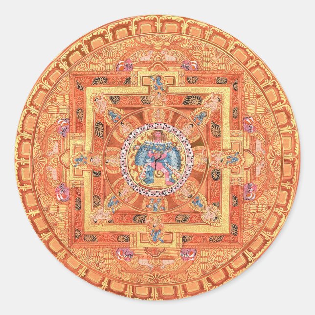 Mandala de Heruka Pegatina (Anverso)