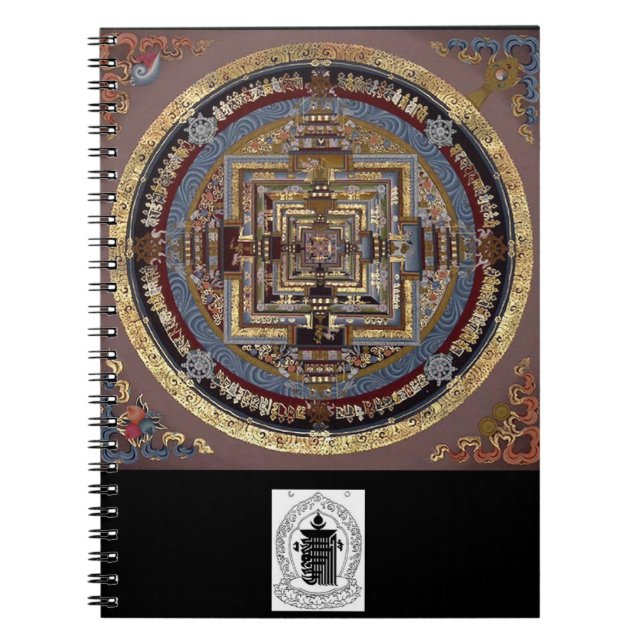 Mandala de Kalachakra un cuaderno (Frente)