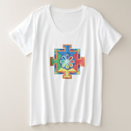 Mandala de la creación acuarela