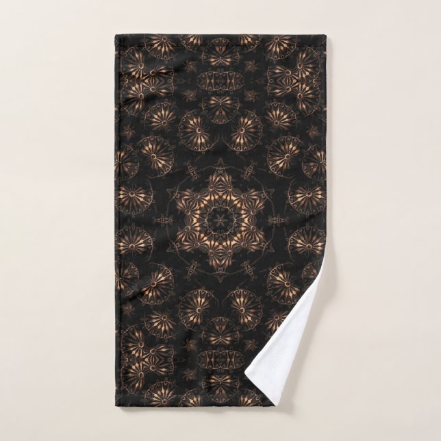 Mandala de la Edad de Bronce (Toalla de mano)