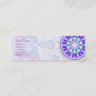 Mandala de la estrella de la joya • Tarjeta de