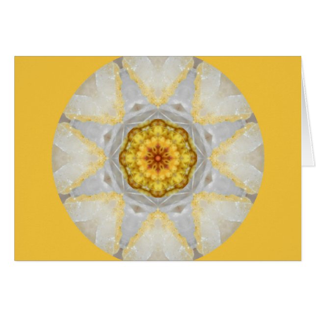 Mandala de la estrella del oro (Anverso (Horizontal))