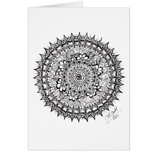 Mandala de la flor (Frente)