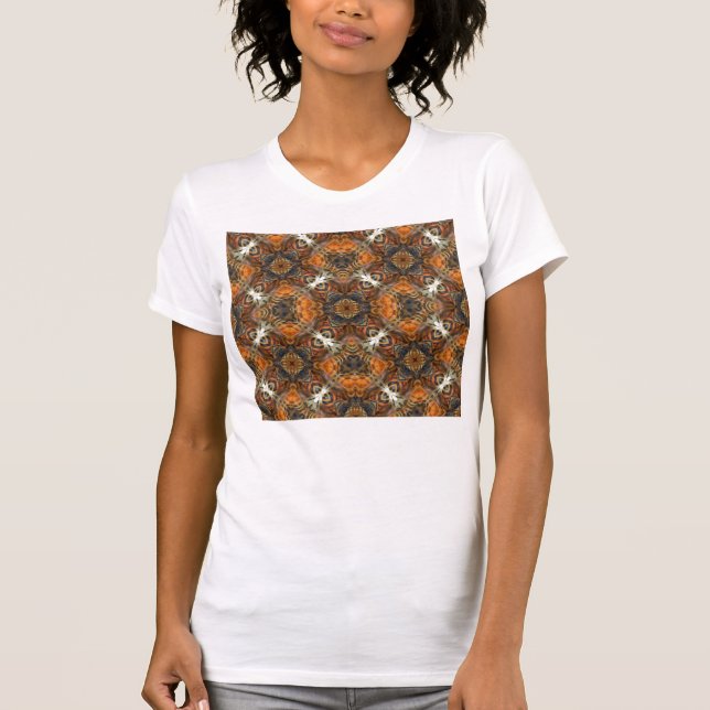 Mandala de la mariposa de Swallowtail - camisa (Anverso)