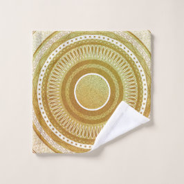Mandalá de Oro y Brillo