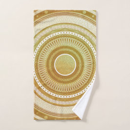 Mandalá de Oro y Brillo