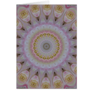 Mandala de rosas amarillos