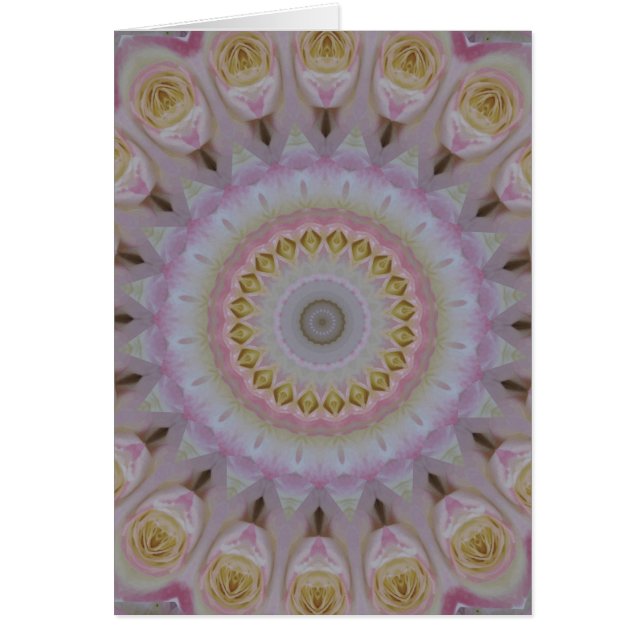 Mandala de rosas amarillos (Frente)