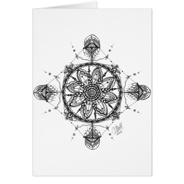 Mandala del art déco (Frente)