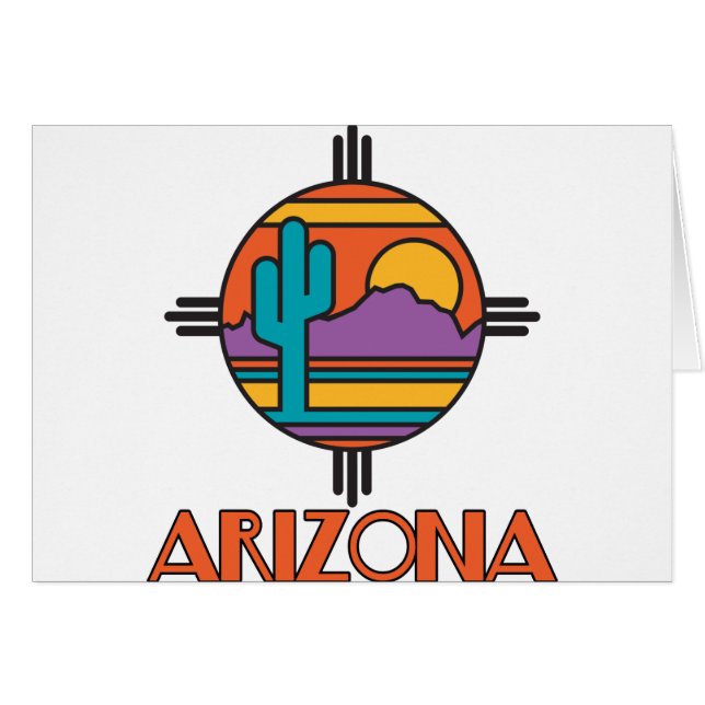 Mandala del desierto Arizona (Anverso (Horizontal))