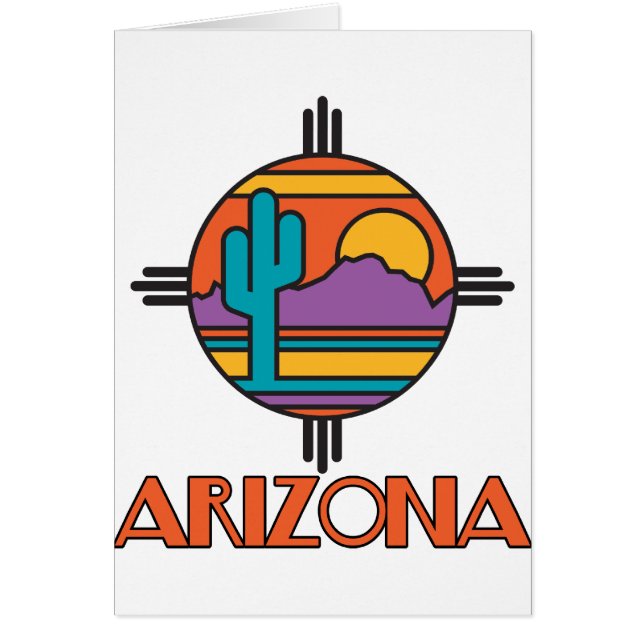 Mandala del desierto de Arizona (Frente)