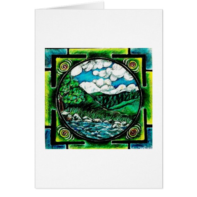 Mandala del río del hoyo (Frente)