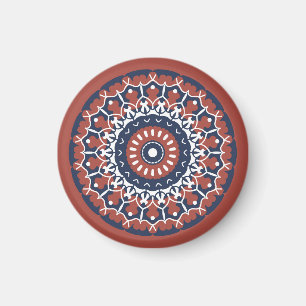 Mandala Design Imán de ornamentos