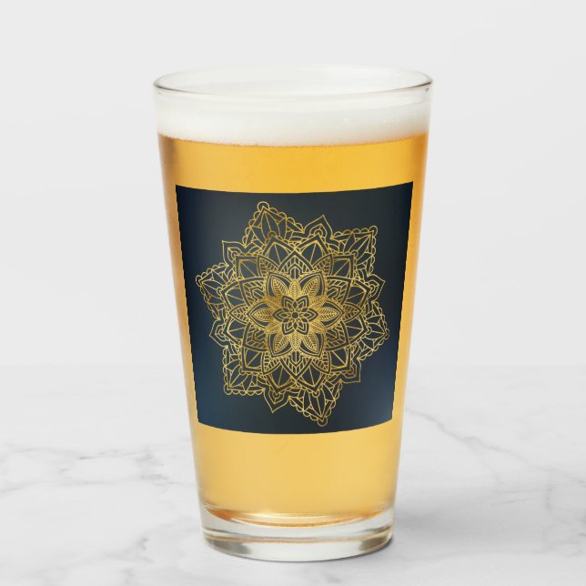 Mandala dorada (Anverso (lleno))
