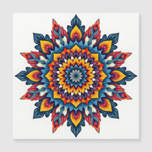 Mandala en blanco