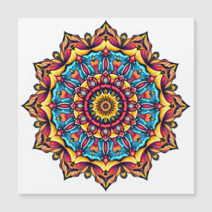 Mandala en blanco