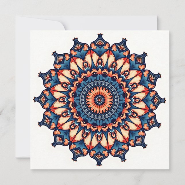 Mandala en blanco (Anverso)