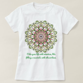 Mandala en camiseta