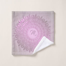 Mandala étnica de la pendiente. Monograma