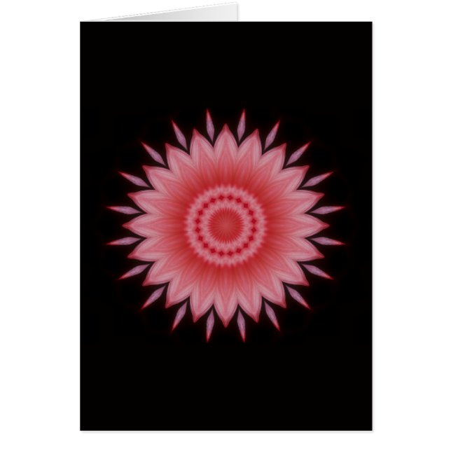 Mandala flor en rosa (Frente)