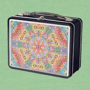 Mandala Hexagonal Arcoíris