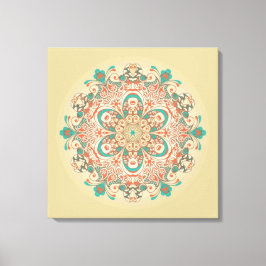 Mandala Kaleidoscop - Lienzo envuelto