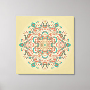 Mandala Kaleidoscop - Lienzo Forrado