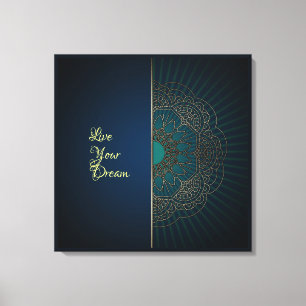 Mandala - Lienzo envuelto