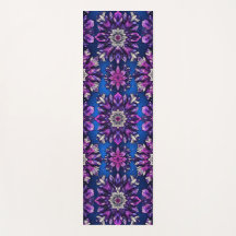 Mandala Magic Yoga Mat – Púrpura y Rosa Vibrantes