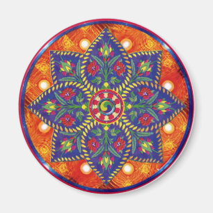 Mandala mágica - imán