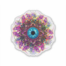 Mandala Ojo del Observador - Calcomanía