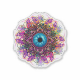 Mandala Ojo del Observador - Calcomanía