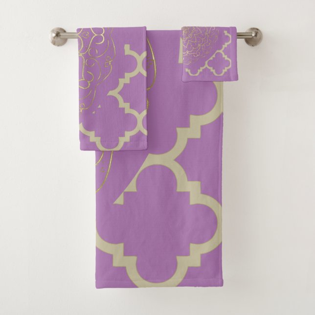 Mandala Oriental - Juego de toallas de baño (In situ)