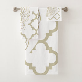 Mandala Oriental - Juego de toallas de baño