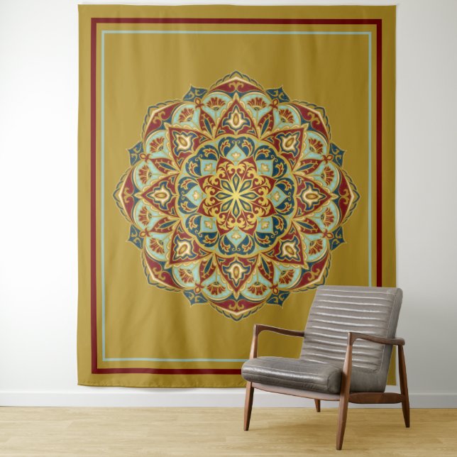 Mandala oriental - Tapiz (In situ)