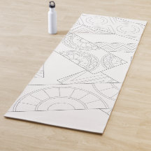 Mandala Pattered Yoga Mat