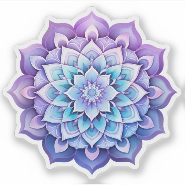 Mandala Pegatina (Anverso)