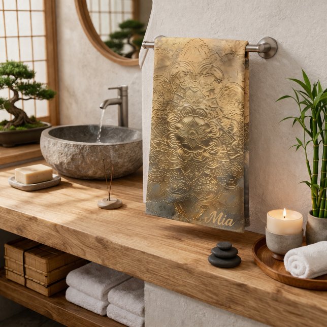 Mándala Personalizada con Relieve | Regalo Boho El (Subido por el creador)