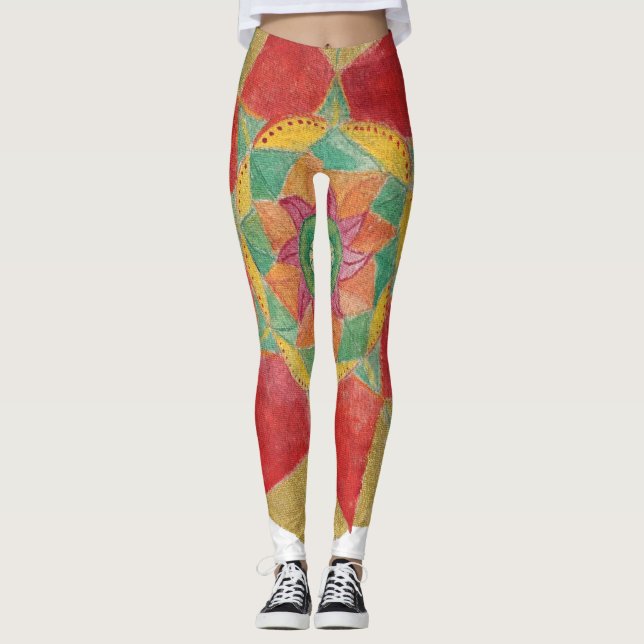 Mandala Personalizado Leggings (Anverso)