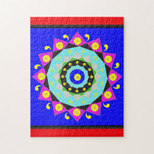 Mandala: Rompecabezas decorativo