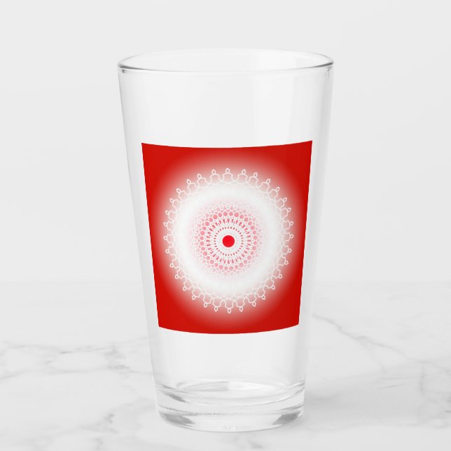 Mandala rouge (Anverso)
