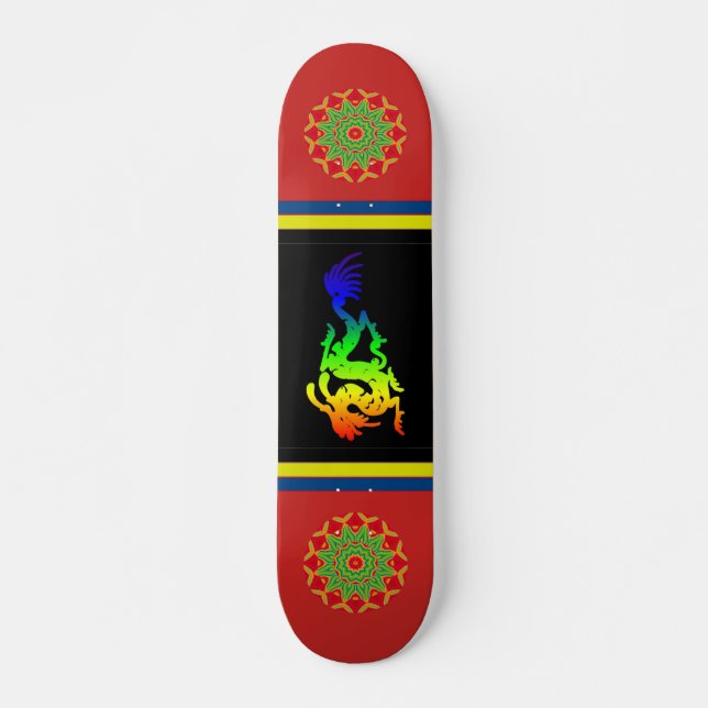 Mandala Skateboard (Anverso )