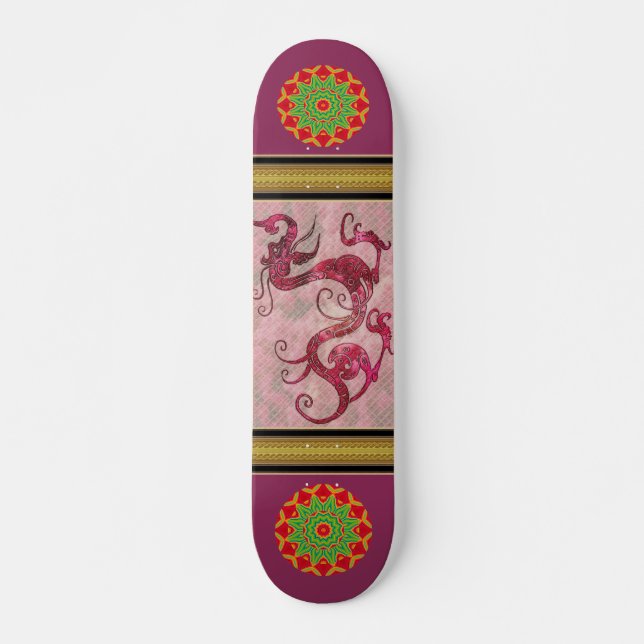 Mandala Skateboard (Anverso )