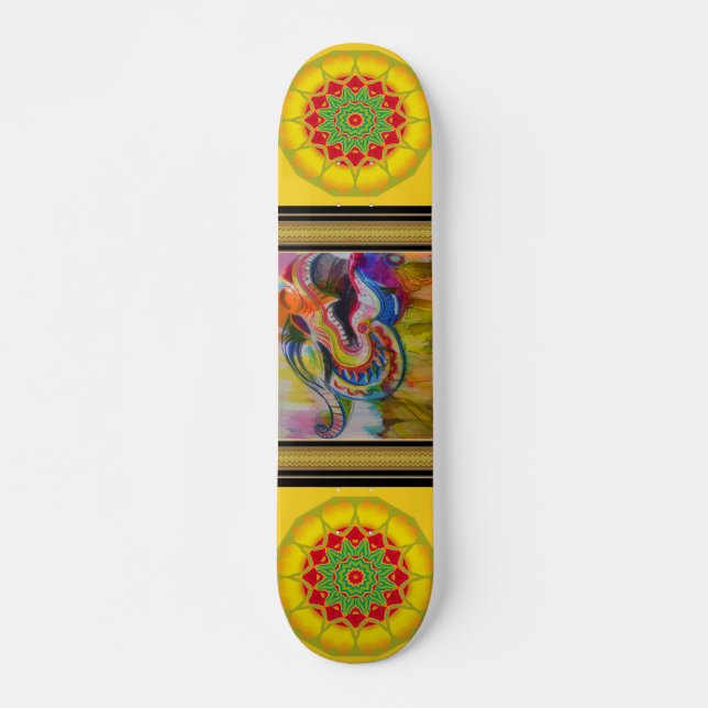 Mandala Skateboard (Anverso )