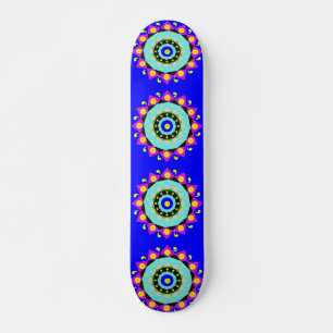 Mandala: Skateboard decorativo